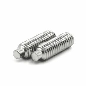 M3 مجموعة براغي سداسية مع نقطة الكلب، M3 مسامير Grub نقطة الكلب، الفولاذ المقاوم للصدأ، 100 قطعة (M3 × 12 مم) in Kuwait