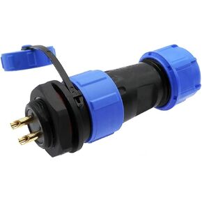 SP1710 Connector SP1712 IP68 2Pin Connectors SP17 Back Nut 3pin 4pin 5pin 7pin 9pin 1Pcs(7P) in Saudi Arabia