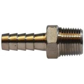 MIDLAND INDUSTRIES 73974 Reducing Hose Nipple, 3/4-in Hose Barb x 1/2-in Male NPT, 304 Stainless Steel in Kuwait