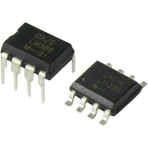 LM386 LM386N-1 DIP-8 LM386M-1 LM386MX-1 SMD SOP8 Op Amp 20 قطعة (LM386-SMD) in Kuwait