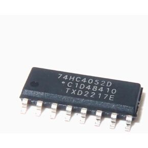 74HC4052D SMD SOP16 معدد تناظري مزدوج 20 قطعة in Kuwait
