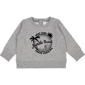 قميص من النوع الثقيل Next Stop- ميرتل بيتش، ساوث كارولينا للأطفال in Kuwait