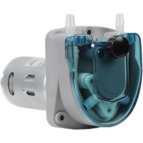570ml/min Micro Peristaltic Pump with DC Stepper Motor 12V 24V 4.8mm*8mm Silicone Tubing for Aquarium Circulation Beverage Filling Machine Water Quality Sampler (LP500-12V DC Motor≤600m/min) in Saudi Arabia