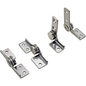 1PC 304 Stainless Steel Damping Hinge with Non Adjustable Torque Stop Mechanism and Positioning Support(TB-Left-Right 4.5N.m) in Saudi Arabia