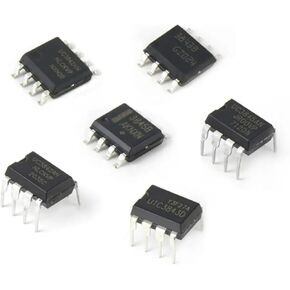 UC3842 UC3843 UC3844 UC3845 A an B BD1R2G SMD SOP-8 تعديل عرض النبض PWM الحالي IC 10 قطعة (UC3845) in Kuwait