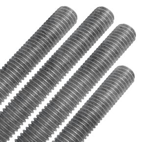 Conquest Fasteners Grade 55 Threaded Rod (ASTM F1554), 3/4" Diameter, 10 Thread Size, 24" Length, Right Hand Threads Designed for Structural Anchoring, Hot Dip Galvanized - Made in USA (4 Pack) in Kuwait
