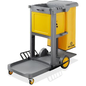 عربة تنظيف النظافة التجارية Dryser على عجلات - علبة التدبير المنزلي مع خزانة قفل المفاتيح in Kuwait