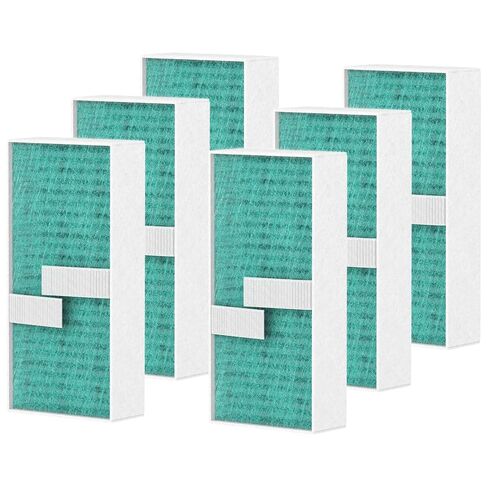 6 Pack Air Filter Compatible with Flashforge Adventurer 5M Pro and Adventurer 5M 3D Printer, HEPA + Activated Carbon Filter for Flashforge AD5M Series in Kuwait