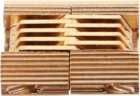 BESTYASH Oval Copper Concealed Hinge for Small Wooden Box Vintage Jewelry Box Hinge for Cabinet and Furniture in Kuwait