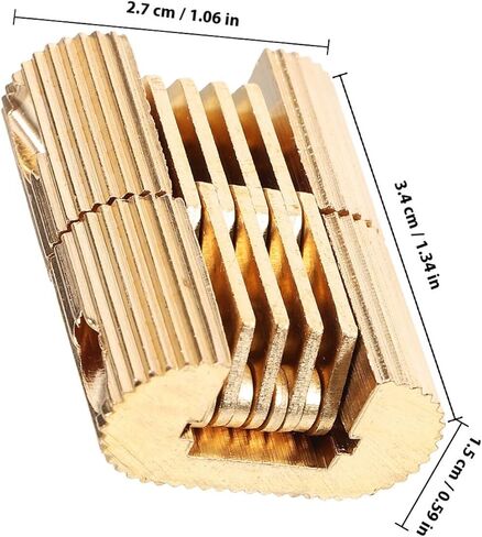 BESTYASH Oval Copper Concealed Hinge for Small Wooden Box Vintage Jewelry Box Hinge for Cabinet and Furniture in Kuwait