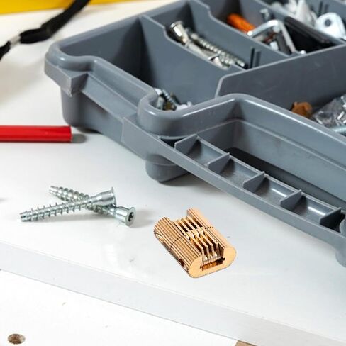 BESTYASH Oval Copper Concealed Hinge for Small Wooden Box Vintage Jewelry Box Hinge for Cabinet and Furniture in Kuwait