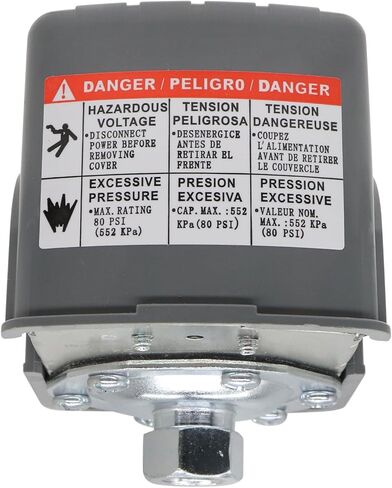 30-50Psi Pressure Switch for Well Pump Adjustable Differential Water Pressure Switch, 1/4" Female NPT Pump Control Switch in Saudi Arabia