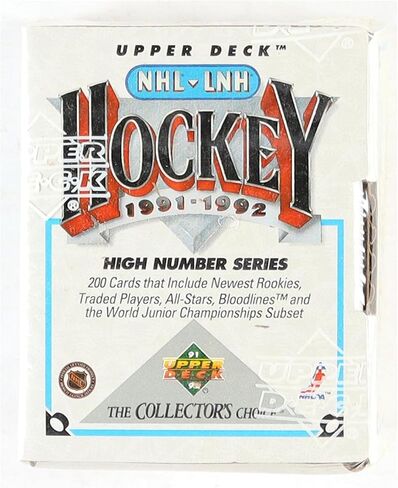 NHL Hockey 1991-1992 Upper Deck Cards in Saudi Arabia
