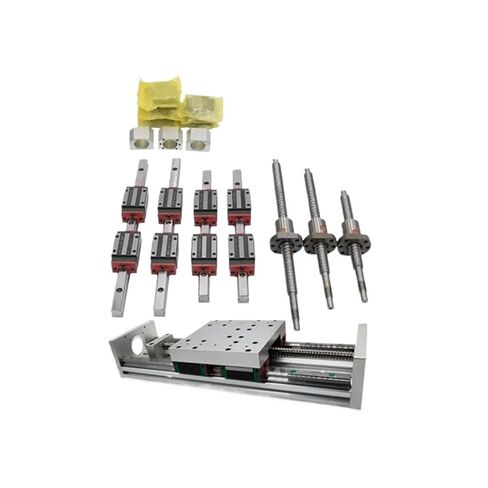 منصة محرك المحور Z لعام 2020 + الدليل الخطي HGR20 + طقم براغي كروية SFU1605 (400-700-1000-1000) in Kuwait