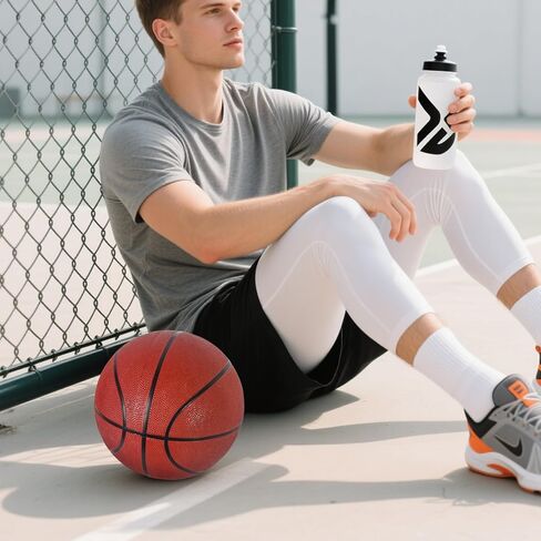Aoneky Size 7 Rubber Basketball for Men & Teens - Official Game Size, Indoor/Outdoor Use with Air Pump for Courts, Driveways, Practice & Training in Saudi Arabia