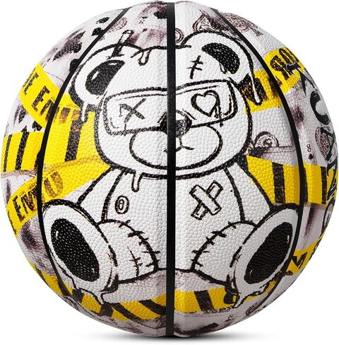 كرة سلة Kuangmi Emo Bear، مقاس 7 (29.5 بوصة)، مقاس 6 (28.5 بوصة)، 2.2 رطل /3 رطل /3.3 رطل كرة تدريب ثقيلة مرجحة، داخلية وخارجية in Kuwait