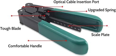 FTTH Drop Cable Stripper and Professional Cold-Splicing Tool for Indoor Drop Fiber Cable in Saudi Arabia