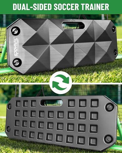 SPOYNAL 2-in-1 Soccer Rebounder with Adjustable Dual-Sided Rebound Board, Soccer Rebounder Net for Passing, Volleys & Ground Drills, Soccer Training Rebound Net for Solo & Team Practice in Saudi Arabia