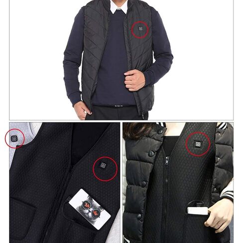 3.7-12 فولت متحكم في درجة الحرارة زر ريوستات للتدفئة الكهربائية سترة السراويل قفازات in Kuwait