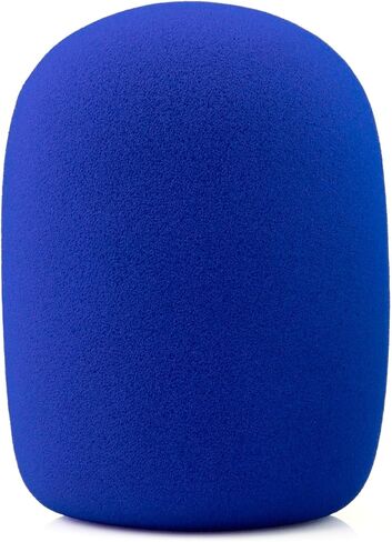 LEFXMOPHY AT2020 Pop Filter, Windscreen for Audio-Technica AT-2020 AT-2035 AT-2040 AT-2050 ATR2500 ATR2500X AT-4040 Microphones Foam Mic Cover Wind Screen Blue in Saudi Arabia