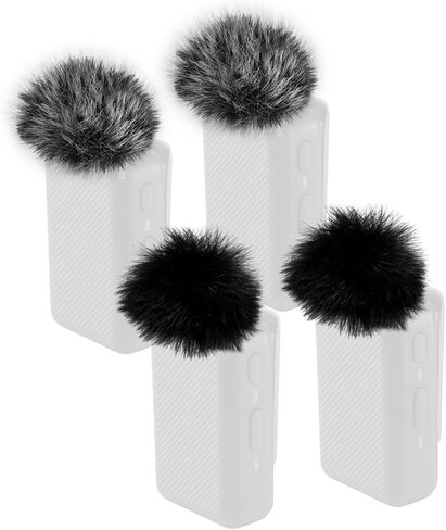 Windscreen for DJI Mic 1 Transmitter(1st Gen), Microphone Furry Cover/Wind Muff/WindSock/DeadCat for Noise Canceling, with Pop Filter Foam Embeded (Not for DJI Mic-2) in Saudi Arabia