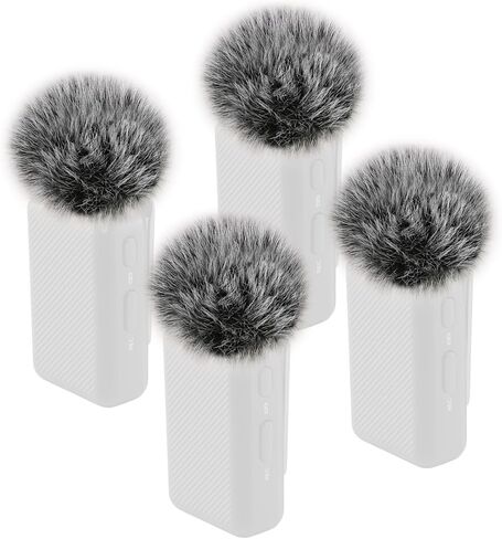 Windscreen for DJI Mic 1 Transmitter(1st Gen), Microphone Furry Cover/Wind Muff/WindSock/DeadCat for Noise Canceling, with Pop Filter Foam Embeded (Not for DJI Mic-2) in Saudi Arabia