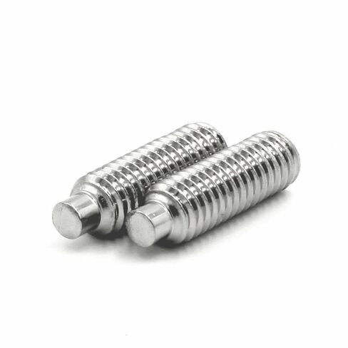 M3 مجموعة براغي سداسية مع نقطة الكلب، M3 مسامير Grub نقطة الكلب، الفولاذ المقاوم للصدأ، 100 قطعة (M3 × 12 مم) in Kuwait