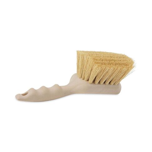 Boardwalk BWK4208 5.5 in. Brush 3 in. Tan Plastic Handle Cream Tampico Bristles Utility Brush in Saudi Arabia