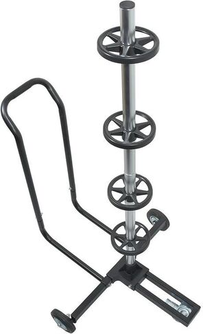 GarageMate Heininger Heavy Duty Tire Storage Dolly, Fits 13-18 Inch Rims, Up to 10.5 Inch Wide, 220 Pound Capacity, Protects Tires, Easy Maneuvering, Quick Assembly, Garage Organizer in Saudi Arabia
