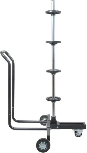 GarageMate Heininger Heavy Duty Tire Storage Dolly, Fits 13-18 Inch Rims, Up to 10.5 Inch Wide, 220 Pound Capacity, Protects Tires, Easy Maneuvering, Quick Assembly, Garage Organizer in Saudi Arabia