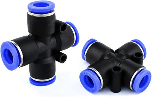 PZA-تركيبات الهواء خرطوم 4-12 مللي متر الموضوع 1/4 "1/2" 1/8 "3/8" موصل هوائي 1 قطعة (PZA6) in Saudi Arabia