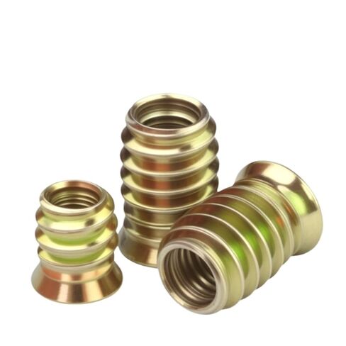 10/50pcs Zinc Alloy Iron Inside Carbon Steel Hexagon Hex Socket Drive Head Insert Nuts Threaded for Wood Furniture M6 M8 M10(50pcs,M8x17mm) in Saudi Arabia