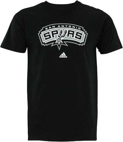 adidas San Antonio Spurs Primary Logo Black T-Shirt in Saudi Arabia