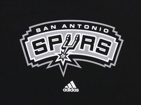 adidas San Antonio Spurs Primary Logo Black T-Shirt in Saudi Arabia