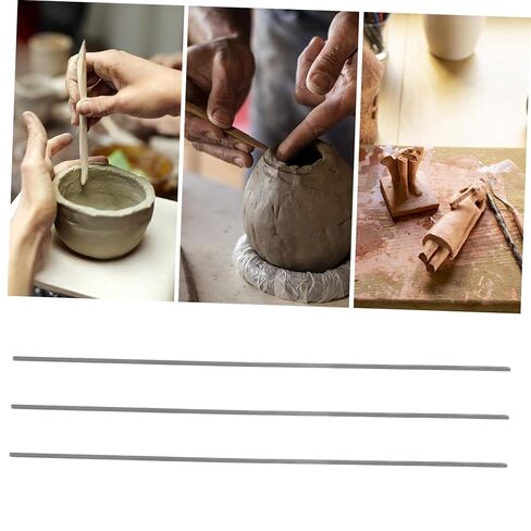 3pcs Heat Resistant Tungsten Wire Pottery Tools High Fire Filament for Ceramics Kiln Wire Kiln Tools Supplies in Saudi Arabia