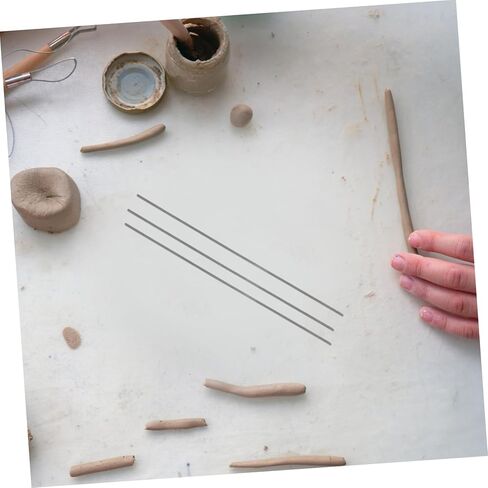 3pcs Heat Resistant Tungsten Wire Pottery Tools High Fire Filament for Ceramics Kiln Wire Kiln Tools Supplies in Saudi Arabia
