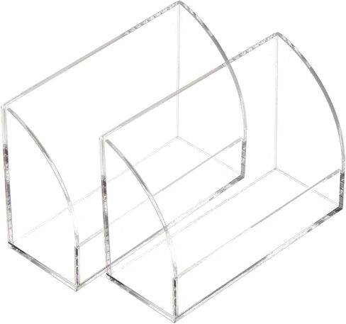 Seveny 1 Pack 3x5 Acrylic INDEX حامل بطاقة العمل مع عرض بطاقة العمل للملف المكتبي مذكرة واضحة بطاقة بريدية بطاقة رف بطاقة أعمال أكريليك in Kuwait