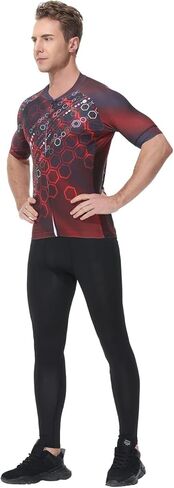 Cycling Jersey Short Sleeve Bike T-Shirt Stylish Short - Sleeve Cycling Jersey - Aerodynamic Design for Modern Riders in Saudi Arabia