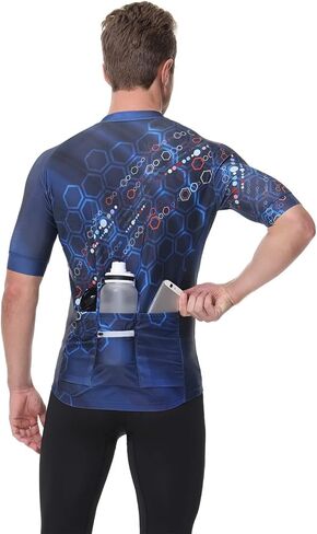 Cycling Jersey Short Sleeve Bike T-Shirt Stylish Short - Sleeve Cycling Jersey - Aerodynamic Design for Modern Riders in Saudi Arabia