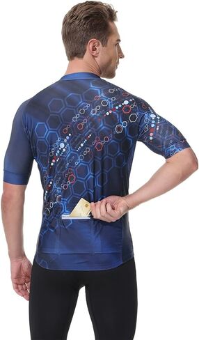 Cycling Jersey Short Sleeve Bike T-Shirt Stylish Short - Sleeve Cycling Jersey - Aerodynamic Design for Modern Riders in Saudi Arabia