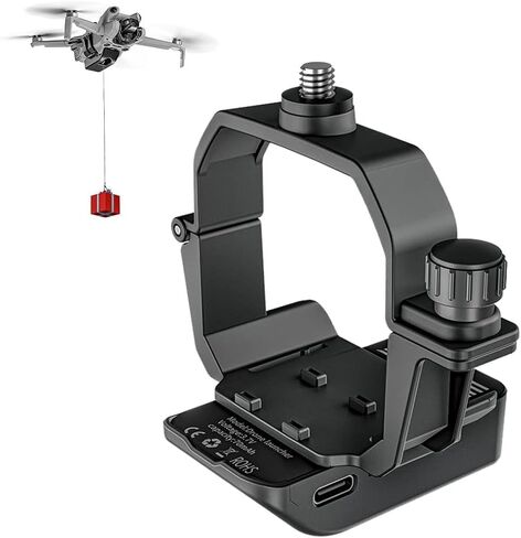 نظام Mini 4 Pro Airdrop، جهاز نقل سريع لتوصيل الحمولة الصافية، طائرة الزفاف بدون طيار لصيد الأسماك، البحث والإنقاذ لملحقات الطائرة بدون طيار DJI Mini 4 Pro in Kuwait