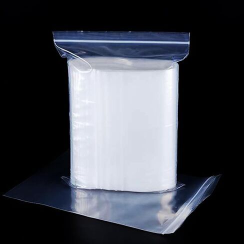 3 x 4 inch 2 mil Storage Bags, 100pcs Plastic Bags, Resealable Small Clear Zip Bag for Jewelry Candy Small Business Storage in Saudi Arabia