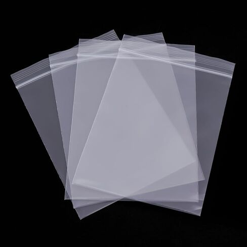 3 x 4 inch 2 mil Storage Bags, 100pcs Plastic Bags, Resealable Small Clear Zip Bag for Jewelry Candy Small Business Storage in Saudi Arabia