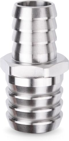 MAACFLOW الفولاذ المقاوم للصدأ 1 "إلى 3/4" خرطوم مخفض معرف الشائكة (حزمة من 1) in Kuwait