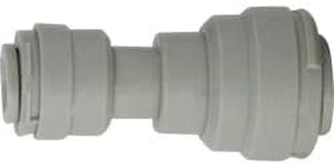 MIDLAND INDUSTRIES 20755P Reducing Union, 3/8-in Push-In Tube x 1/4-in Push-In Tube, Plastic in Kuwait