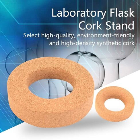 Lab Flask Support Cork Stand 80/100/110/120/140/160mm Multiple Laboratory Synthetic Cork Ring Holder for Round Bottom Flask(10mm) in Saudi Arabia