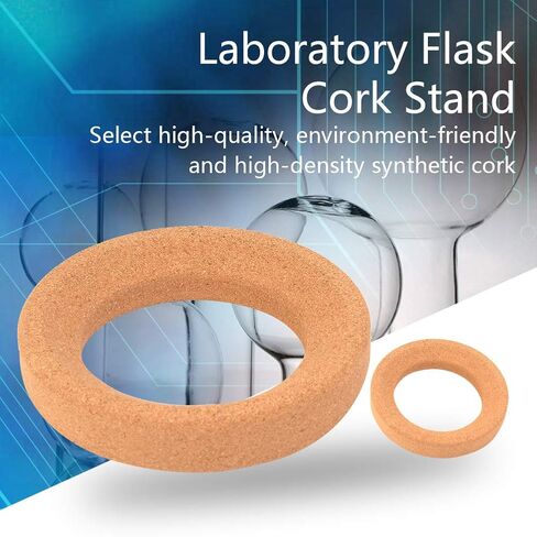 Lab Flask Support Cork Stand 80/100/110/120/140/160mm Multiple Laboratory Synthetic Cork Ring Holder for Round Bottom Flask(160mm) in Saudi Arabia
