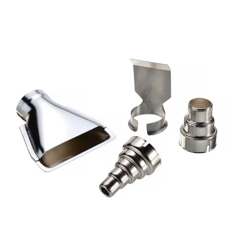 4Pcs Heat Gun Air Nozzles Inside Diameter Silver Electric Kit Accessories Industrial Tools Shrink Wrap 35mm Welding Nozzle in Saudi Arabia