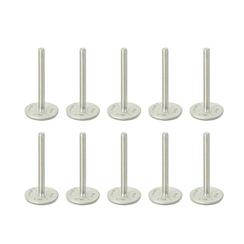 Weld Mount مسمار ستانلس ستيل بطول 2.50 بوصة مع 1/4 × 20 خيط - الكمية 10 in Kuwait