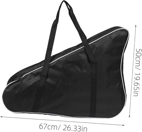 Padded Lyre Harp Carrying Bag Thick Oxford Cloth Storage Pouch for 15-String Harp Convenient Instrument Case Extra Padding for Musicians in Saudi Arabia